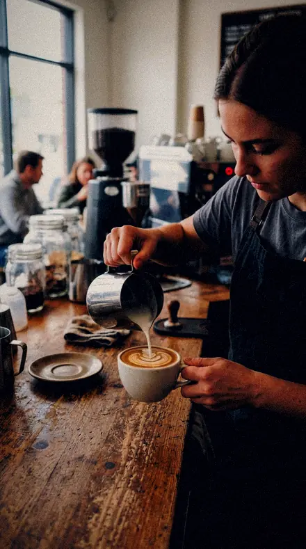 Last Call applied to coffee pour