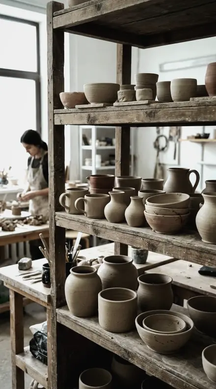 Lens Barrel applied to clay pots