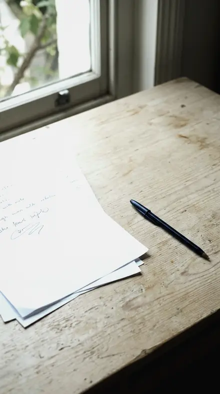 Lens Barrel applied to paper desk
