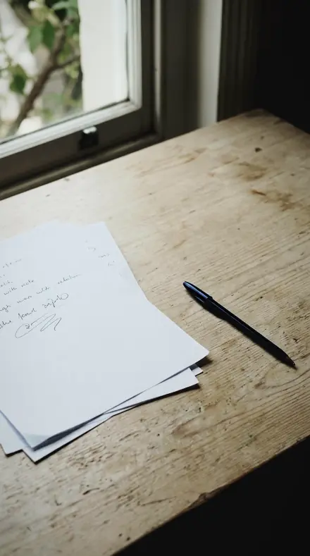 Watch Case applied to paper desk