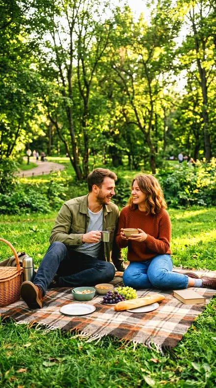 Warm Darkroom applied to park picnic