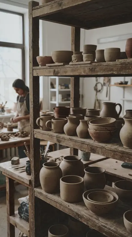 Pricking Iron applied to clay pots