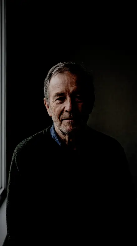 Shutter Gap applied to man portrait