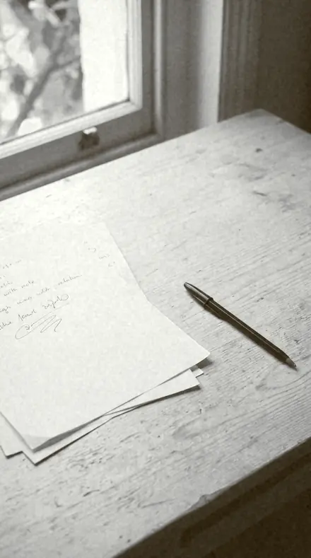 Tobacco Fix applied to paper desk