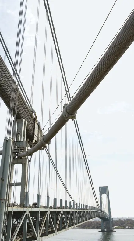 Cold Powder applied to bridge cables