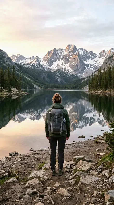 Pale Drift applied to mountain lake