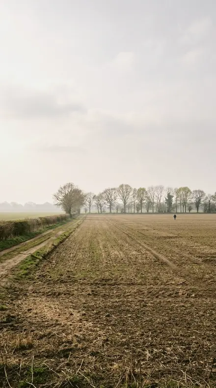 Winter Flat applied to field mist