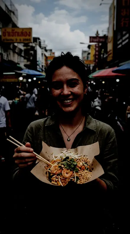 Shutter Gap applied to street food