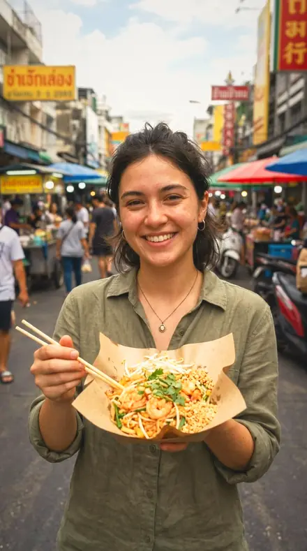 Serving Dish applied to street food