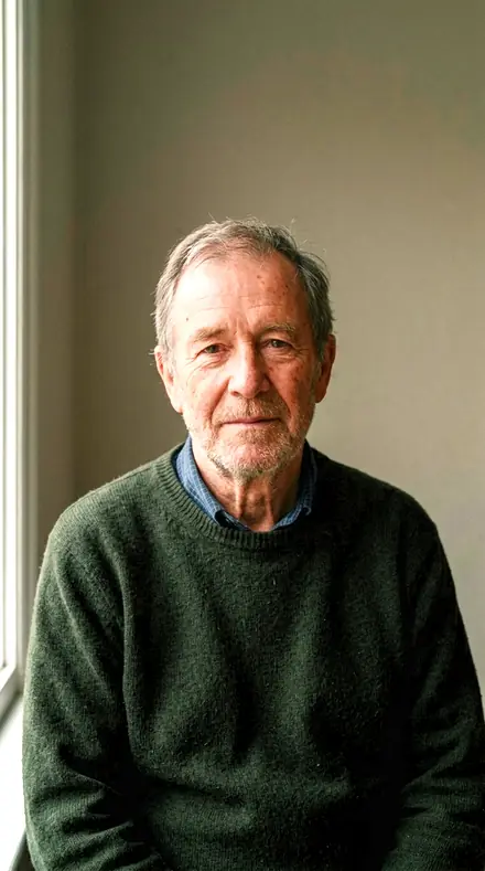 Aperture Wash applied to man portrait